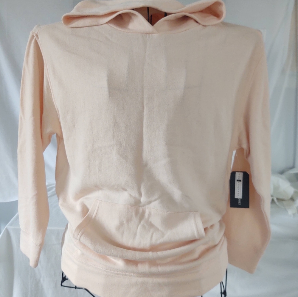 LADIES light peach sweatshirt by Melrose and market size Small